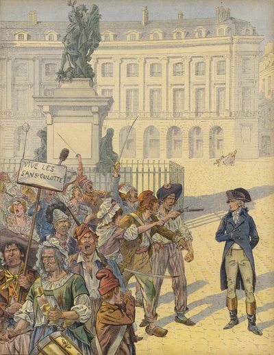 Napoléon Bonaparte au milieu des troubles révolutionnaires - Jacques Marie Gaston Onfray de Breville (Job)